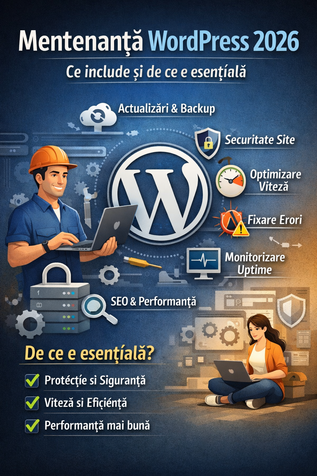 Mentenanta WordPress