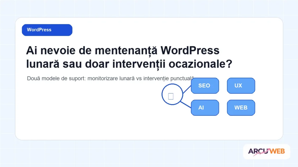 Două modele de suport: monitorizare lunară vs intervenție punctuală